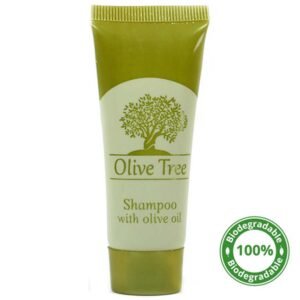 Olive Tree σαμπουάν ελαιόλαδου σε βιοδιασπώμενο σωληνάριο 30ml