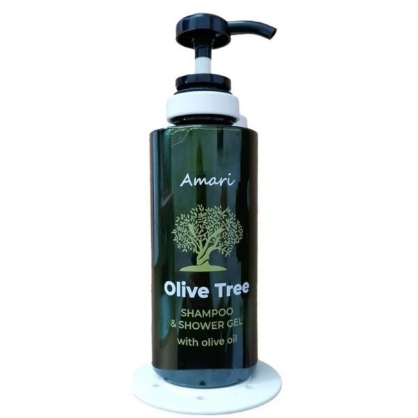 SHAMPOO & SHOWER GEL DISPENSER 400 ml OLIVE TREE