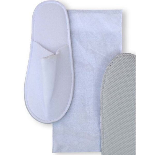 Παντόφλες πετσετέ sole 4mm με σακούλα non woven