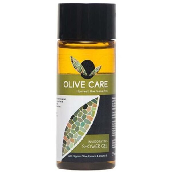 shower gel 35ml olive care παπουτσανης