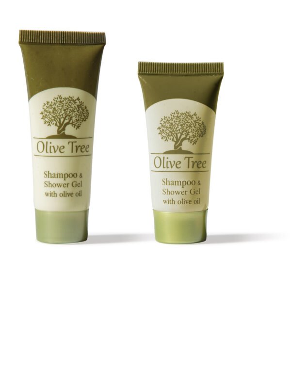 Olive Tree Shampoo & Shower Gel Ελαιολάδου σε Βιοδιασπώμενο Σωληνάριο Tube 20ml