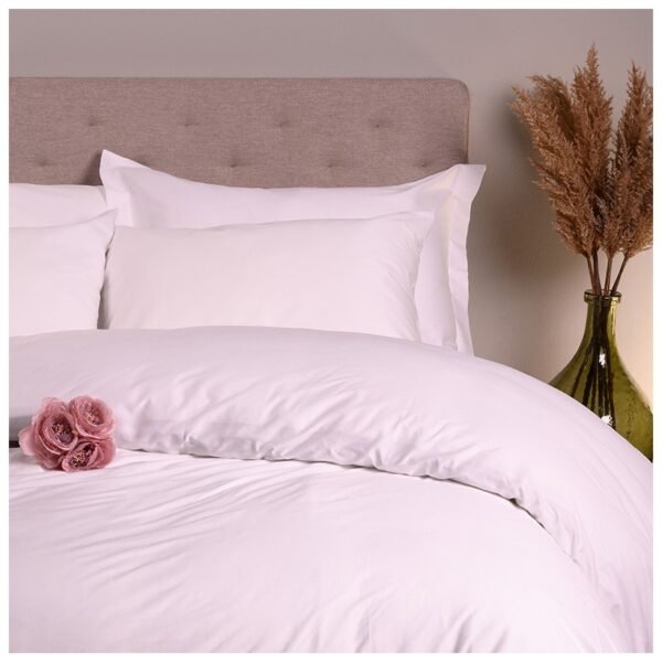 Παπλωματοθήκη Διπλή 225Χ245 100% Satin Cotton TC-300