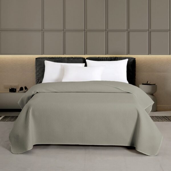 Κουβερλί Kingsize Ξενοδοχείου 260Χ240 Grey Z