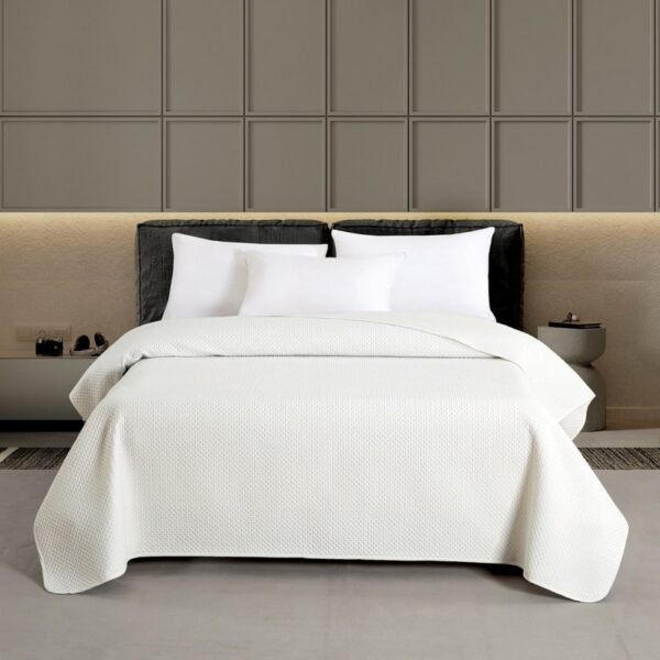 Κουβερλί Kingsize Ξενοδοχείου 260Χ240 White