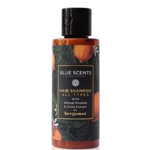 Bluescents Bergamot Luxury Natural Cosmetics Σαμπουάν Μπουκάλι 50ml