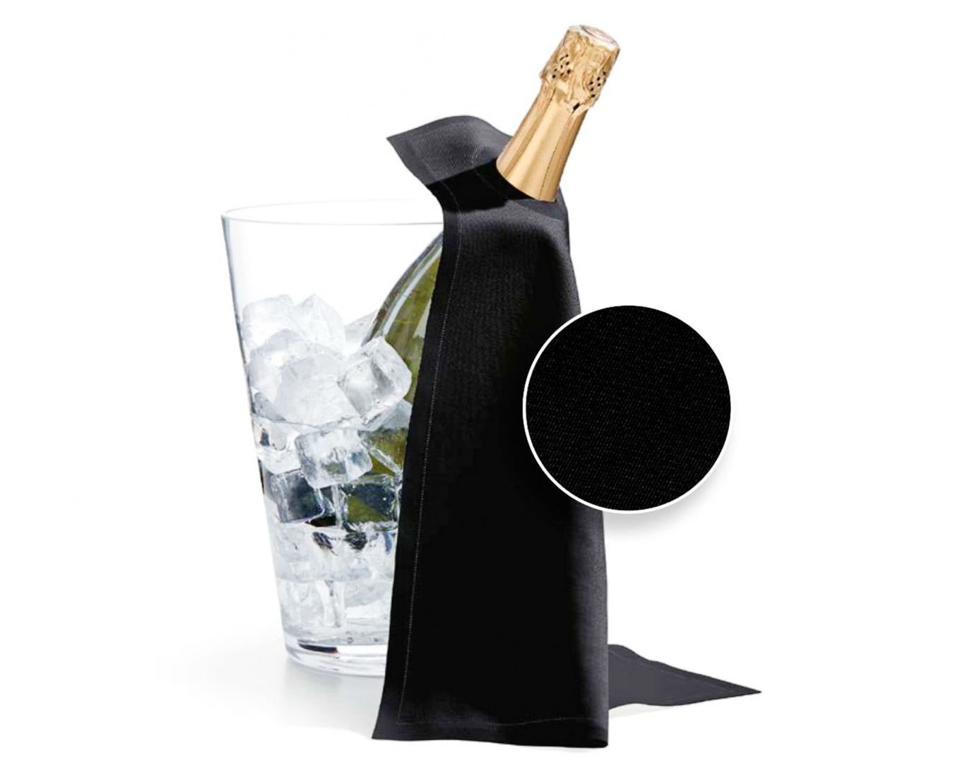 Πετσέτα Σαμπάνιας Κρασιού Σαμπανιέρας σε Ρολό Με Ειδικό Στρογγυλό Άνοιγμα 40x40cm - 12 Τεμάχια