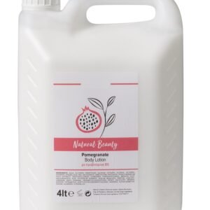 Natural Beauty Ρόδι – Γαλάκτωμα Κρέμα Σώματος Ξενοδοχείου Ανταλλακτικό 4 Λίτρα (Refill) - 4 τεμάχια