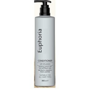 Euphoria - Μαλακτική Κρέμα Μαλλιών Ξενοδοχείου - Επαναγεμιζόμενο 360ml (Dispenser) – 20 τεμάχια