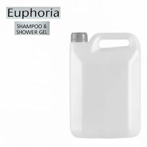 Euphoria - Σαμπουάν και Αφρόλουτρο Ξενοδοχείου - Ανταλλακτικό 5 Λίτρα (Refill) – 2 τεμάχια